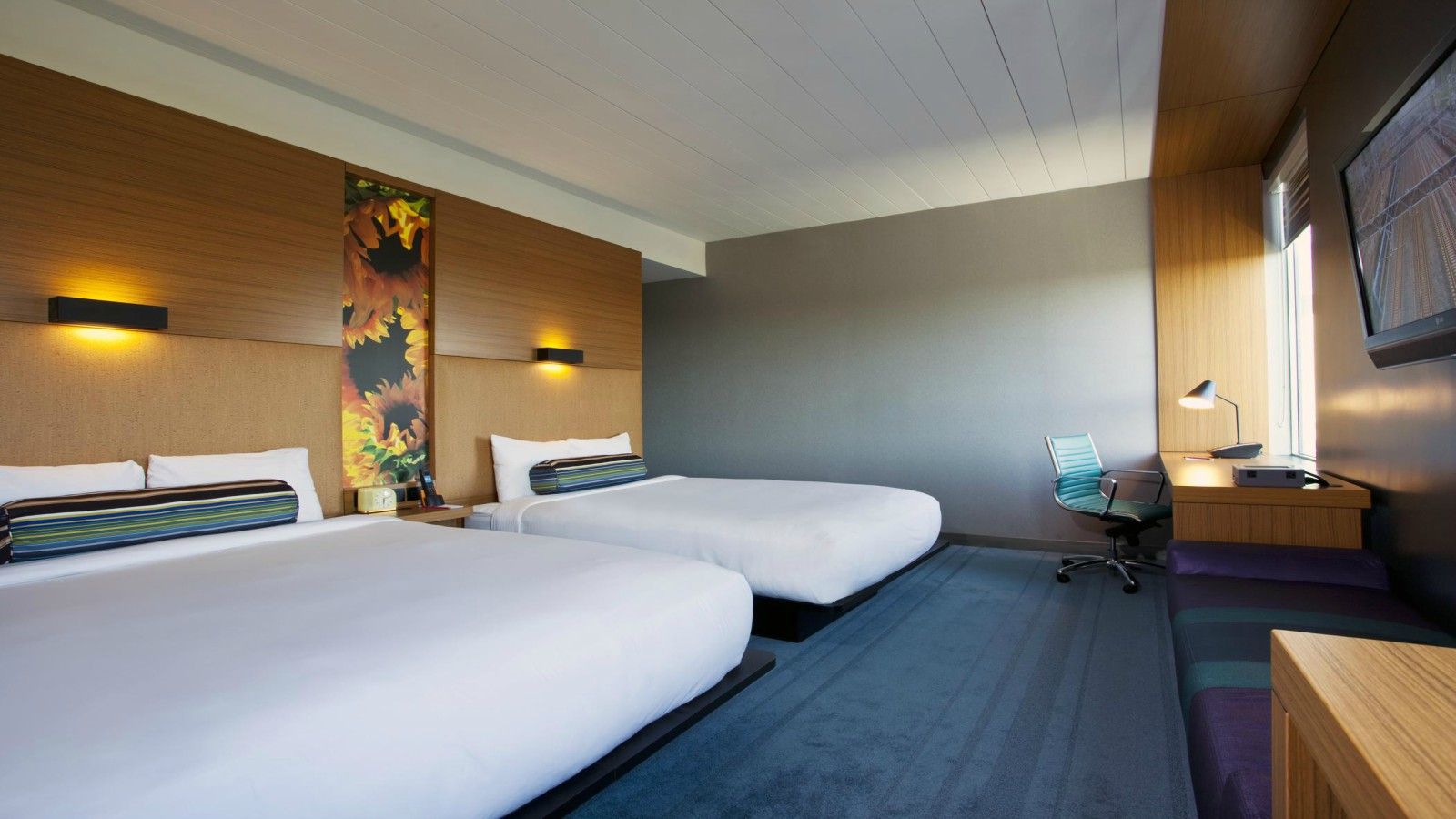 Hotel Near Dulles Airport Aloft North Aloft Double Queen Guest Room